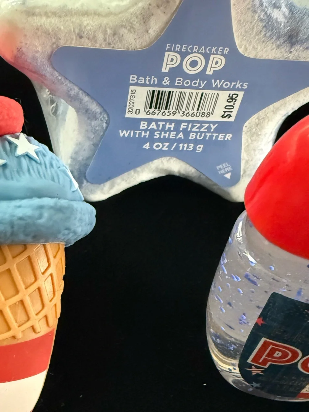 BBW Ice Cream Poc Bac Holder, Firecracker Pop Hand & Body Care Set